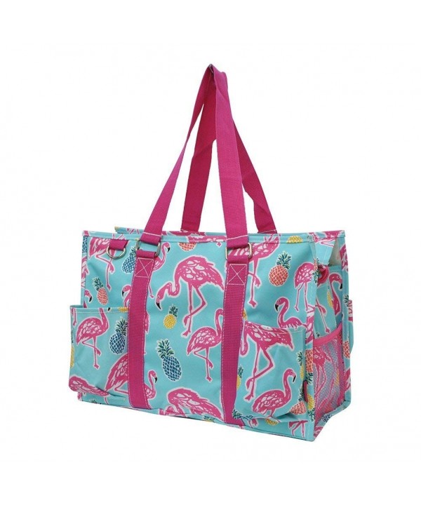 Animail Themed Prints NGIL Zippered Caddy Organizer Tote Bag - Tropical ...
