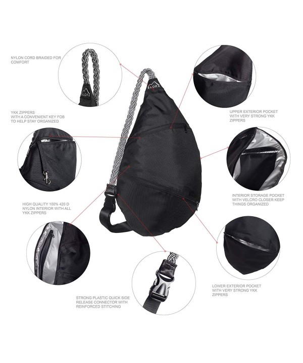 Sling Backpack for Women Crossbody Rope Bag Single Strap Shoulder ...