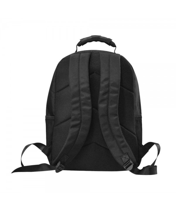 Wolf Howling Purple Custom Casual Backpack School Bag Travel Daypack ...