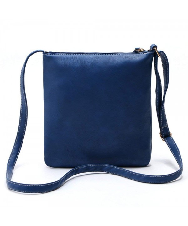 Multi Pockets Small Crossbody Purse for Women- Crossover Shoulder Bag ...