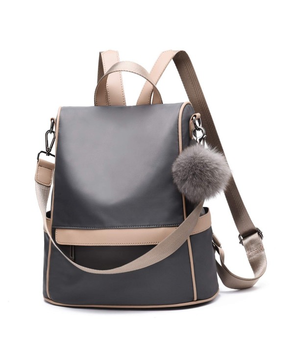 Women Backpack Purse Nylon Anti-theft Fashion Casual Lightweight Travel ...
