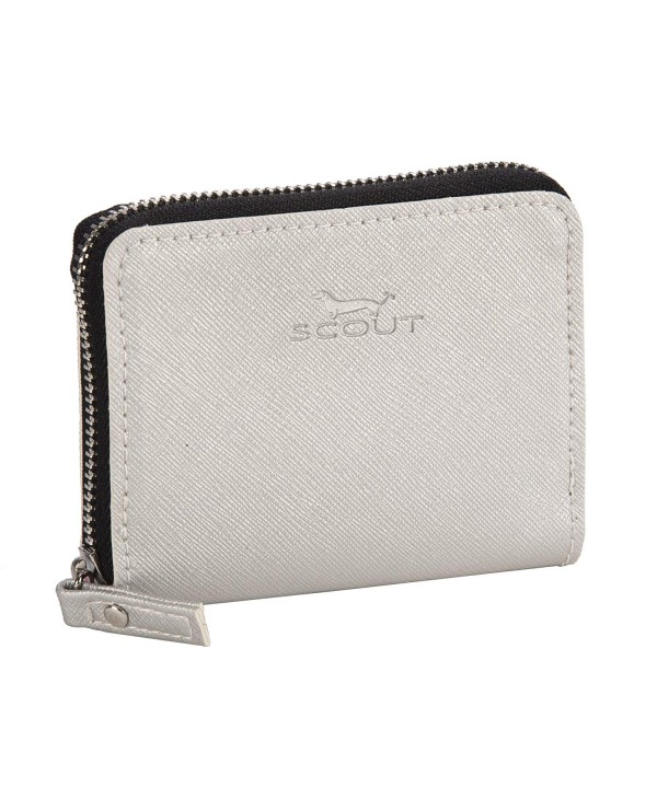 SCOUT Pocket Textured Leather Compartments
