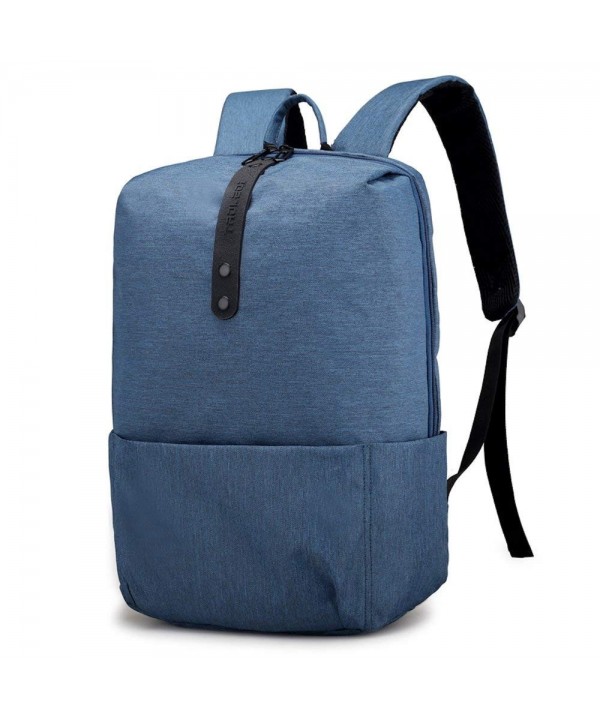 Backpack Light weight Resistant Notebook School Blue - Blue - CX18D2A3M5K