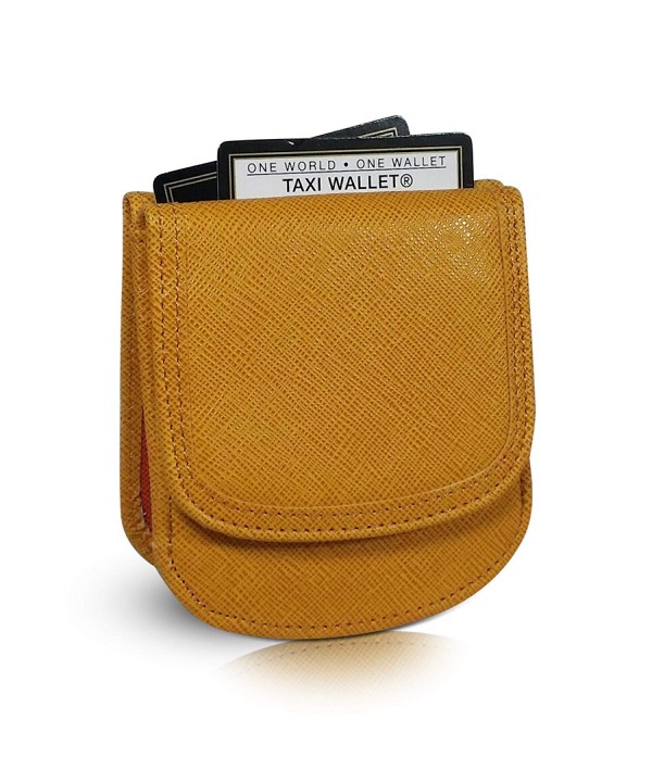 Taxi Wallet Marigold Folding Minimalist