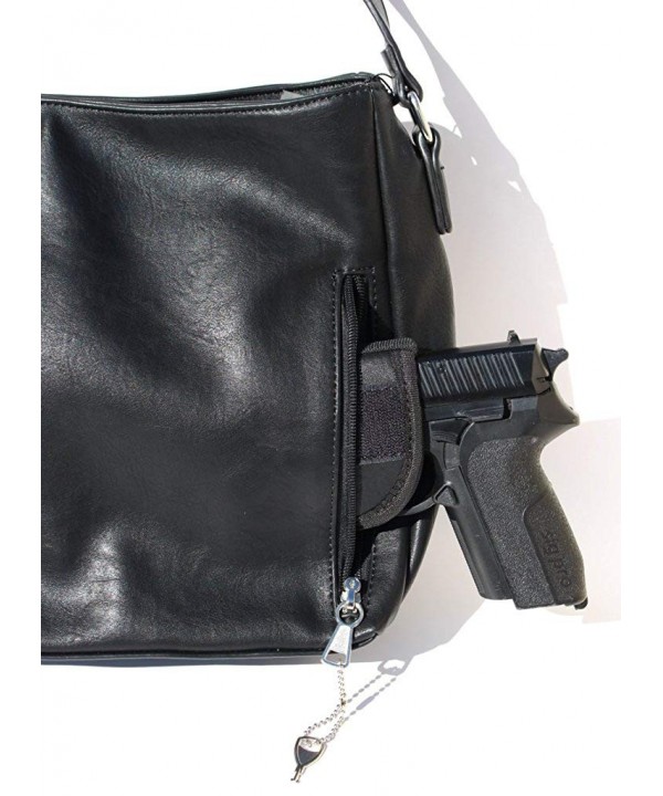 Women's Handgun Crossbody Handbag Dual Draw with Holster CCW Concealed ...