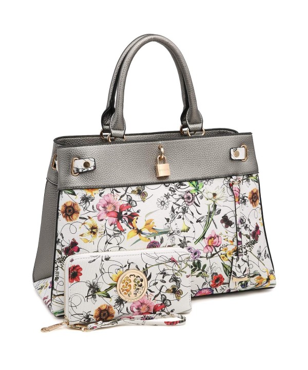 Fashion Handbag Satchel handbag Leather - E-8015-(sl/Wtf) - C118E0XCN6G