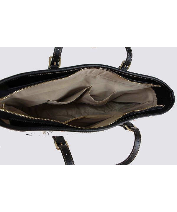 Mermaid Women's Leather Tote Shoulder Bags Handbags - CV12DB38IG7