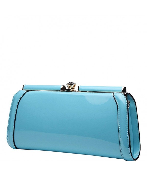 Heaven Clutch Bag - Light Blue - CN12H5LU675