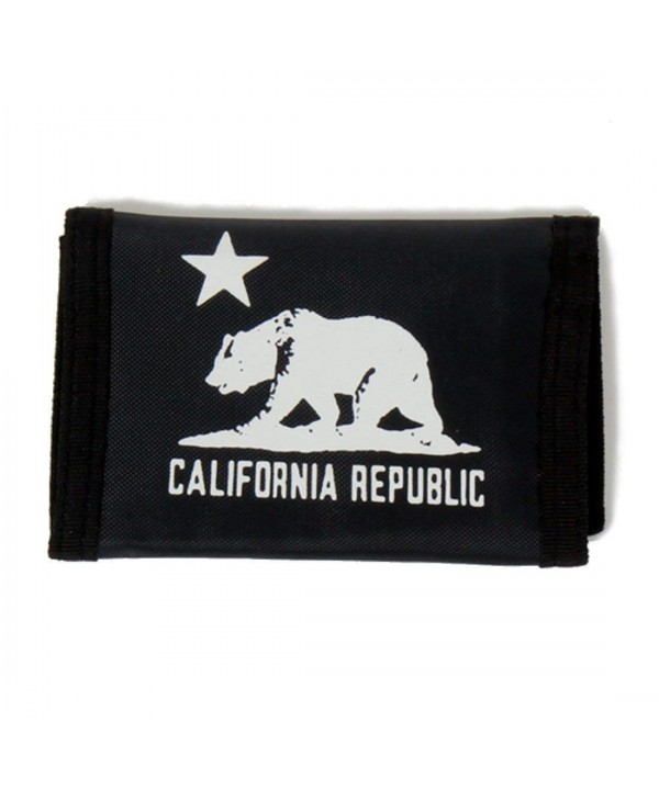 California Republic Trifold Velcro Wallet