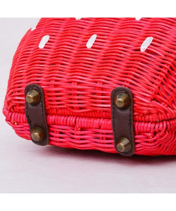 Wicker Woven Crossbody Straw Beach Bucket Summer Fashion Vacation Women ...