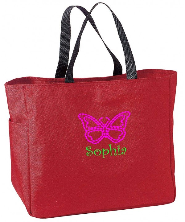 Butterfly Personalized Sport Essential Tote