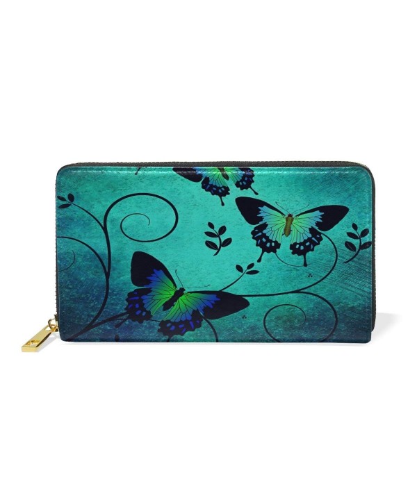 Butterfly Wallet Hulahula Genuine Leather