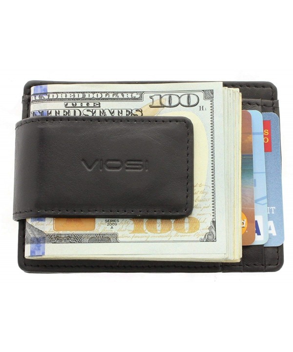 Viosi Leather Magnetic Pocket Wallet