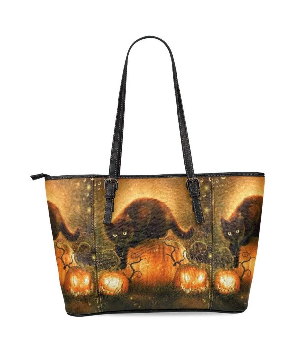 InterestPrint Halloween Leather Shoulder Handbags