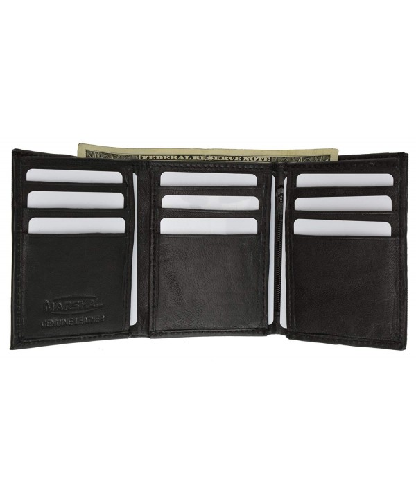 Cowhide Leather Trifold wallet Marshal