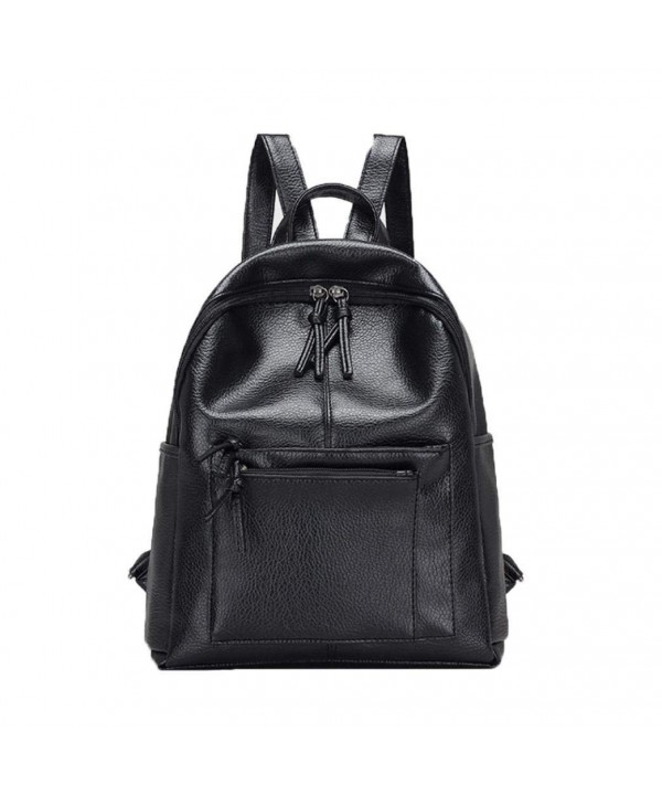 Lanhui_Exquisite Backpack Vintage Shoulder Schoolbag