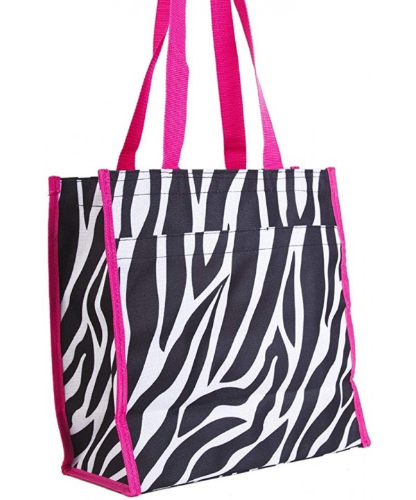 Zebra Print Tote Bag - CC119S3MJPV