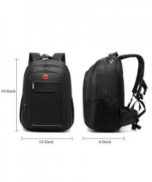 Backpack Water resistant Professional Rucksack - Black - C918C0SXW65