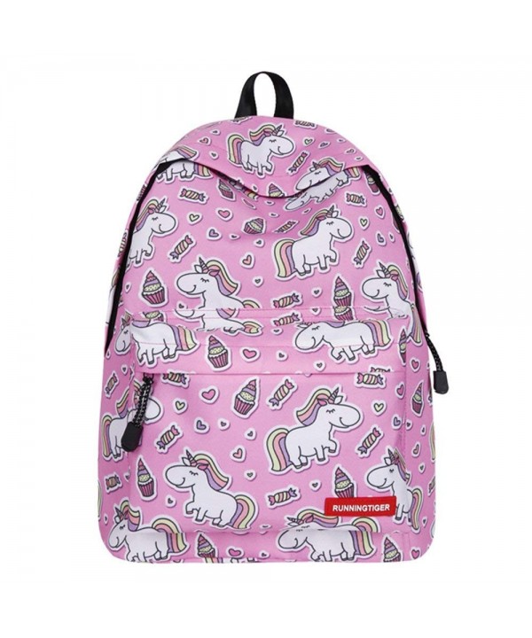Backpack Unicorn Shoulder Teenage Students